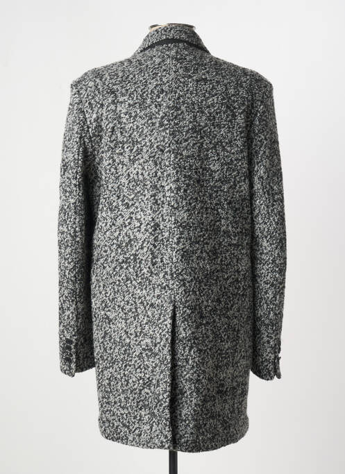 Palton lung gri ELEVEN PARIS bărbat