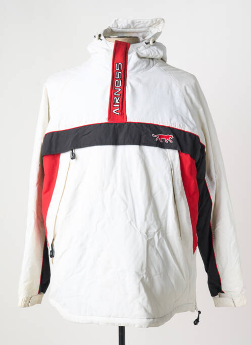 Geacă matlasată alb AIRNESS bărbat