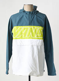 Jachetă vânt buzunare cu glugă verde VANS homme