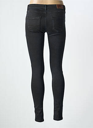 Blugi skinny elasticitate talie joasă negru DONOVAN femeie