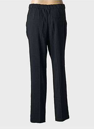 Pantalon chino închidere cu fermoar sub clapetă cu nasturi mărime normală negru GRACE & MILA femeie