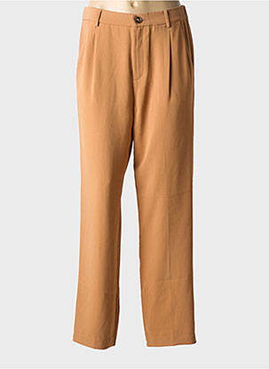 Pantalon chino maro GRACE & MILA femeie