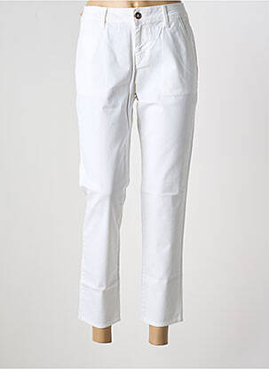 Pantalon chino alb REIKO femeie