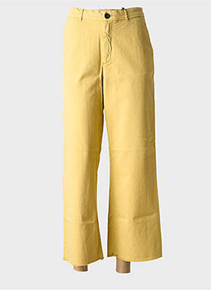 Blugi cu croială largă galben LEON & HARPER femeie