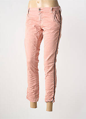 Blugi skinny elasticitate roz PLEASE femeie