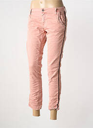 Blugi skinny elasticitate roz PLEASE femeie
