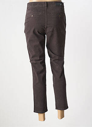 Pantalon 7/8 talie cu cleme mărime normală gri REIKO femeie