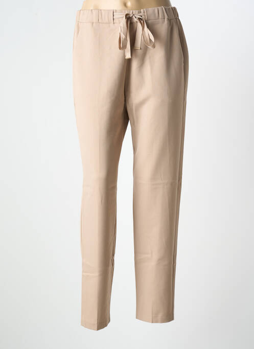 Pantalon drept bej GRACE & MILA femeie