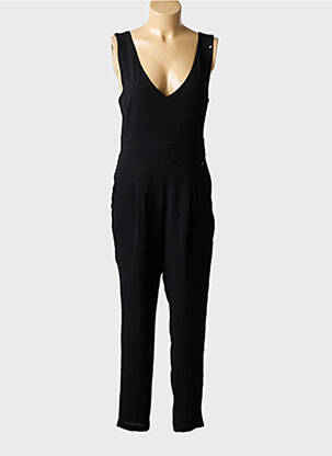 Salopetă-pantalon țesătură crep fără mâneci negru PEPE JEANS femeie