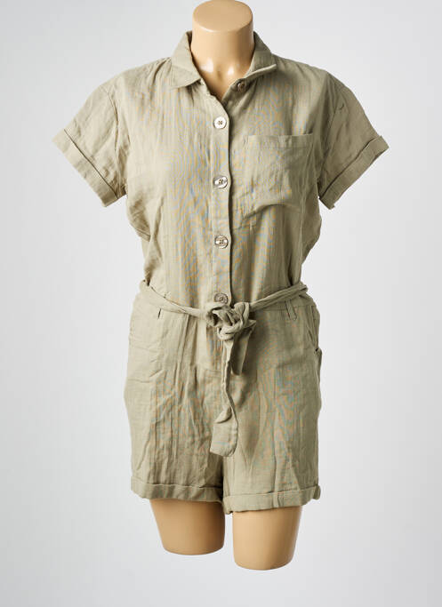 Salopetă scurtă verde SCHOOL RAG femeie