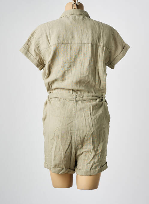 Salopetă scurtă verde SCHOOL RAG femeie