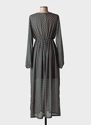 Rochie lungă mâneci lungi mâneci lungi verde STUDIO PARISIEN femeie