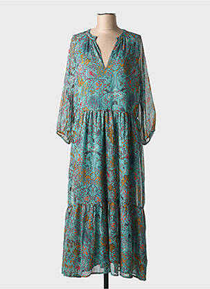 Rochie lungă albastru VILA femeie