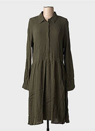 Rochie midi mâneci lungi mâneci lungi verde MINIMUM femme