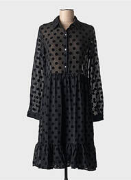 Rochie midi mâneci lungi mâneci lungi negru NA-KD femeie