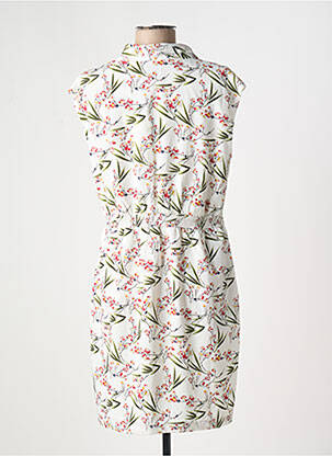 Rochie midi imprimeu floral fără mâneci alb MOLLY BRACKEN femeie