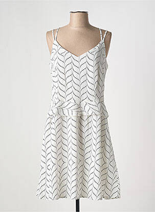 Rochie midi alb MOLLY BRACKEN femeie