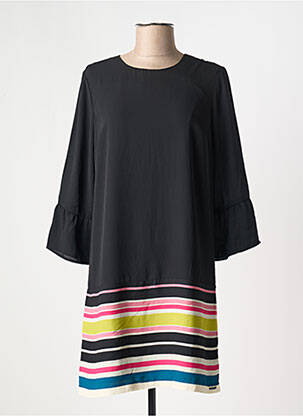 Rochie scurtă mâneci 3/4 mâneci 3/4 negru PEPE JEANS femeie