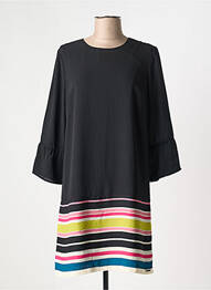 Rochie scurtă mâneci 3/4 mâneci 3/4 negru PEPE JEANS femeie