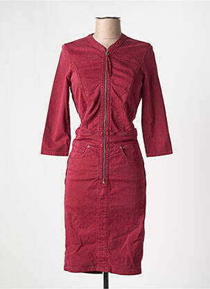 Rochie midi mâneci 3/4 mâneci 3/4 roșu SALSA femeie