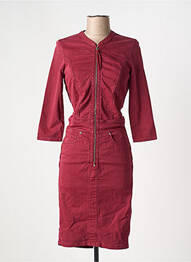 Rochie midi mâneci 3/4 mâneci 3/4 roșu SALSA femeie