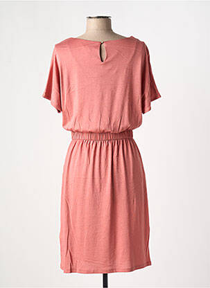 Rochie midi mâneci scurte mâneci scurte roz ARMEDANGELS femeie