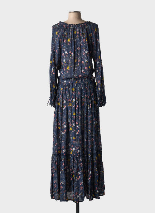 Rochie lungă albastru TEDDY SMITH femeie