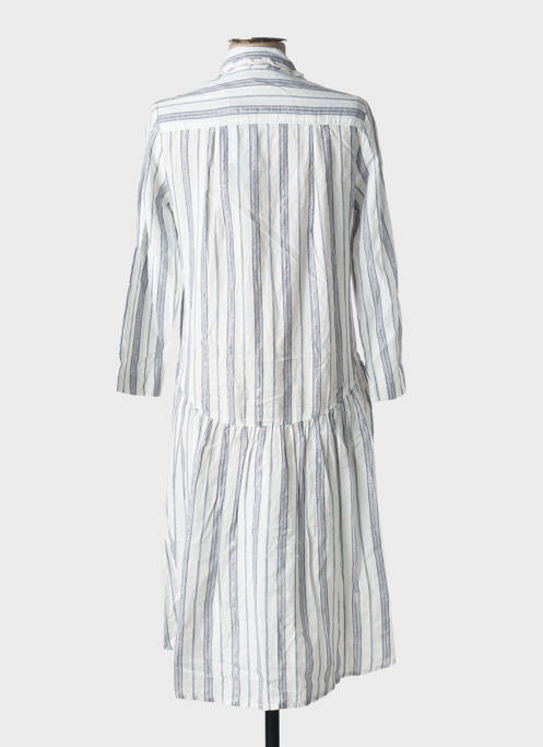 Rochie midi alb SCHOOL RAG femeie