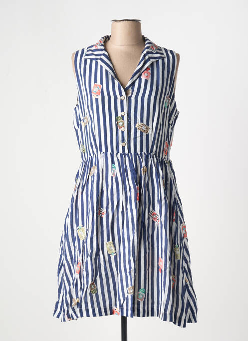 Rochie midi albastru LOUCHE femeie