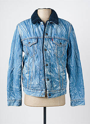 Jachete casual finisaj interior blană sintetică albastru LEVI'S bărbat