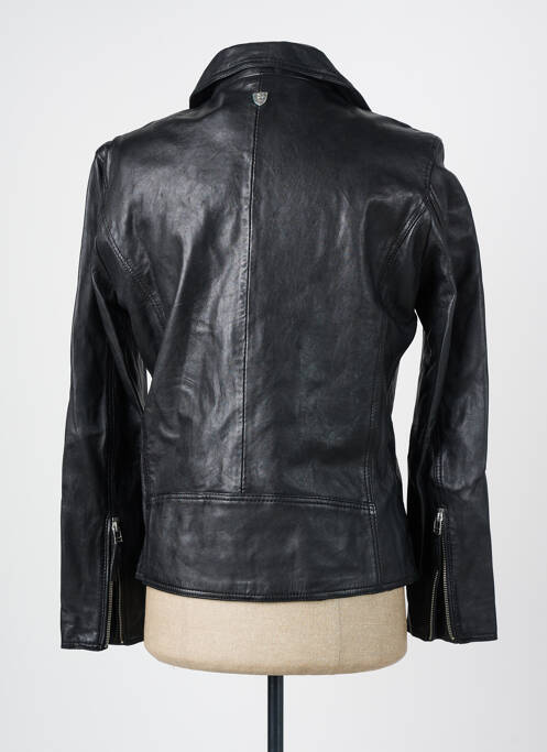 Geacă din piele negru LADC bărbat