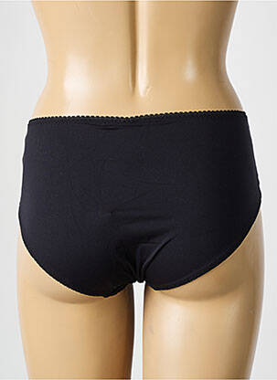 Chilot efect material satinat negru EMPREINTE femeie