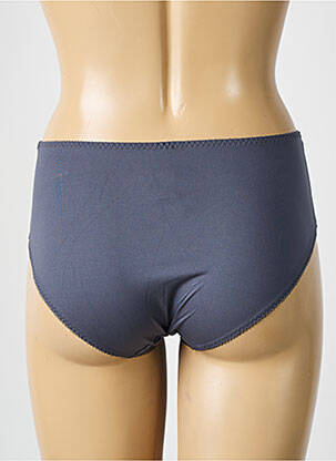 Chilot efect material satinat gri EMPREINTE femeie
