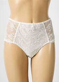 Chilot efect material satinat bej EMPREINTE femme