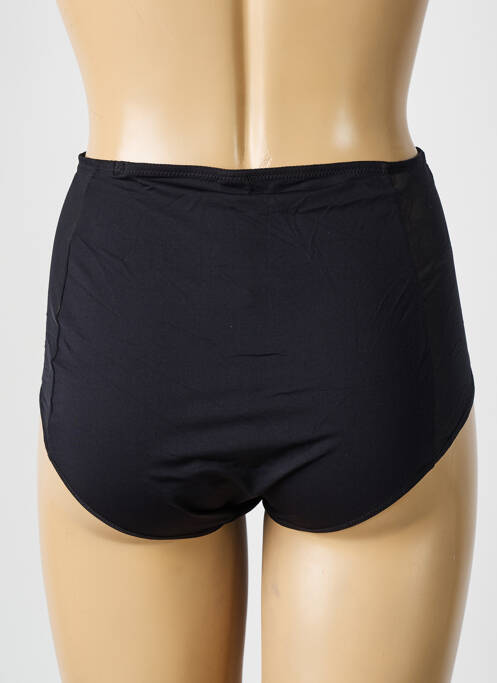 Chilot cu talie înaltă țesătură satinată negru EMPREINTE femme