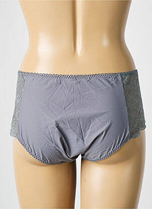 Shorty efect material satinat gri EMPREINTE femeie