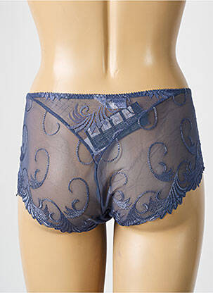 Shorty elasticitate albastru EMPREINTE femeie
