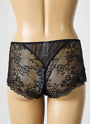 Shorty elasticitate negru EMPREINTE femeie