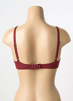 Sutien efect material satinat roșu TRIUMPH femeie
