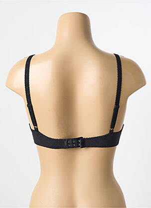 Sutien efect material satinat sutien cupe întregi cu decolteu înalt negru TRIUMPH femeie