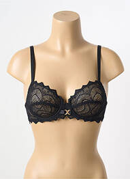 Sutien sutien balconet cu decolteu înalt sutien balconet cu decolteu înalt negru ANTIGEL femme