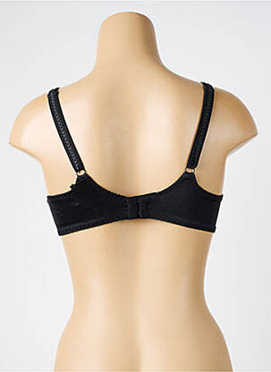 Sutien efect material satinat sutien cupe întregi cu decolteu înalt negru EMPREINTE femeie