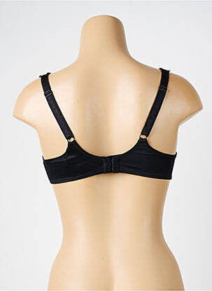 Sutien efect material satinat sutien cupe întregi cu decolteu înalt negru EMPREINTE femeie