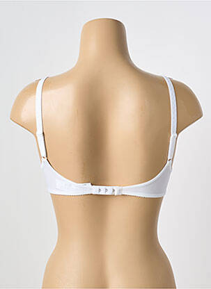 Sutien fără armatură top sutien push-up alb TRIUMPH femeie