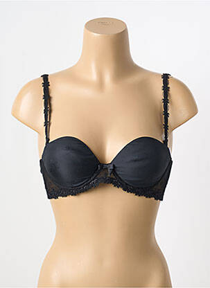 Sutien efect material satinat top sutien modelat negru SIMONE PERELE femeie