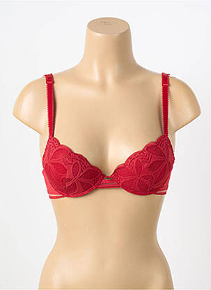 Sutien top sutien push-up top sutien push-up roșu ANTIGEL femeie
