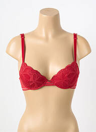 Sutien top sutien push-up top sutien push-up roșu ANTIGEL femme