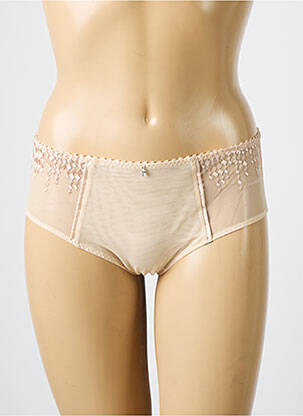 Shorty broderie culoare piersică EMPREINTE femeie