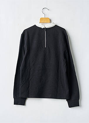 Top mâneci lungi mâneci lungi negru GARCIA fată
