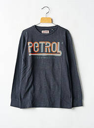 Tricou mâneci lungi mâneci lungi gri PETROL INDUSTRIES garcon